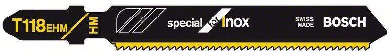 Bosch Stichsägeblatt T 118 EHM Special For Inox 3er-Pack 2608630665 - JETZT 2608900562 2 Bosch Stichsägeblatt T 118 EHM Special For Inox 3er-Pack 2608630665 - JETZT 2608900562 – Bild 2