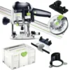 Festool Oberfräse OF 1010 EBQ Set + Box-OF-S 8/10x HW + Systainer + FS 574384