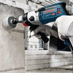 Bosch Schlagbohrmaschine GSB 24-2 Mit Handwerkerkoffer + Bohrfutter 060119C802 -Haus Griff Verkäufe 62780 GSB 24 2 Hohlbohrkrone 067858 16 9 update