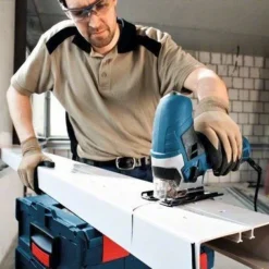 BOSCH Stichsäge GST 90 E Handwerkerkoffer +25 BOSCH Stichsägeblätter -Haus Griff Verkäufe 8593255ae5e80ab181