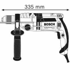 Bosch Schlagbohrmaschine GSB 24-2 Mit Handwerkerkoffer + Bohrfutter 060119C802 -Haus Griff Verkäufe GSB 24 2 SSBF 2