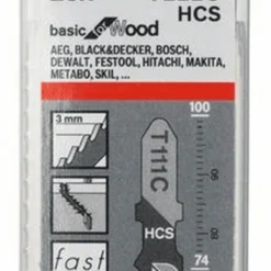 Bosch Stichsägeblatt T 111 C Basic For Wood 25er-Pack 2608633A38