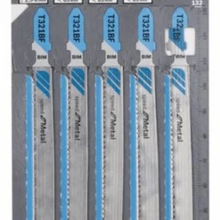 Bosch Stichsägeblatt T 321 BF Speed For Metal 5er-Pack 2608636707