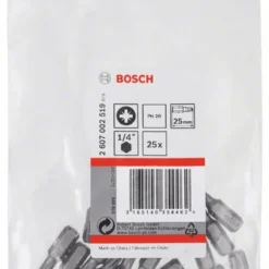 Bosch Schrauberbit Extra-Hart Reduziert PH2R 25 Mm 25er-Pack 2607002519