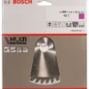 Bosch Kreissägeblatt Multi Material 160 X 20/16 X 2,4 Mm 42 2608640503