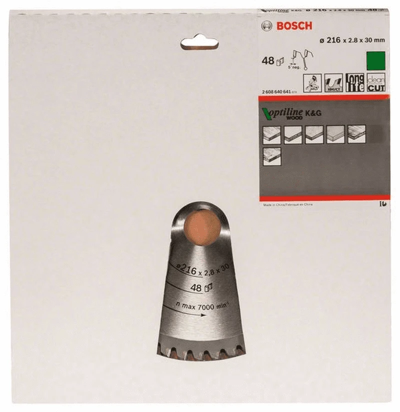 Bosch Kreissägeblatt Optiline Wood Für Kapp Und Gehrungssägen 216 X 30 X 2,8 Mm 48 2608640641 1 Bosch Kreissägeblatt Optiline Wood Für Kapp Und Gehrungssägen 216 X 30 X 2,8 Mm 48 2608640641