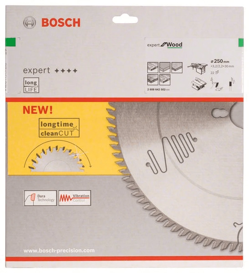 Bosch Kreissägeblatt Expert For Wood 250 X 30 X 3,2 Mm 22 2608642502 1 Bosch Kreissägeblatt Expert For Wood 250 X 30 X 3,2 Mm 22 2608642502