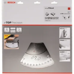 Bosch Kreissägeblatt Top Precision Best For Wood 300 X 30 X 3,2 Mm 60 2608642115