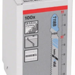 Bosch Stichsägeblatt T 118 B Basic For Metal 100er-Pack 2608631965