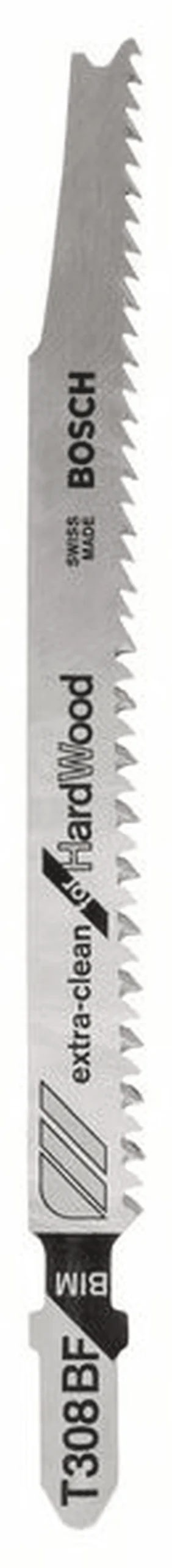 Bosch Stichsägeblatt T 308 BF Extraclean For Hard Wood 100er-Pack 2608636571 2 Bosch Stichsägeblatt T 308 BF Extraclean For Hard Wood 100er-Pack 2608636571 – Bild 2
