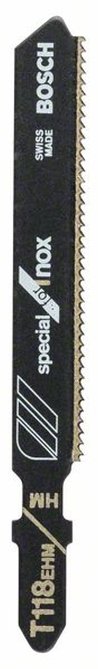 Bosch Stichsägeblatt T 118 EHM Special For Inox 3er-Pack 2608630665 - JETZT 2608900562 1 Bosch Stichsägeblatt T 118 EHM Special For Inox 3er-Pack 2608630665 - JETZT 2608900562