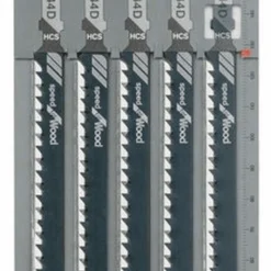 Bosch Stichsägeblatt T 344 D Speed For Wood 5er-Pack 2608633A34