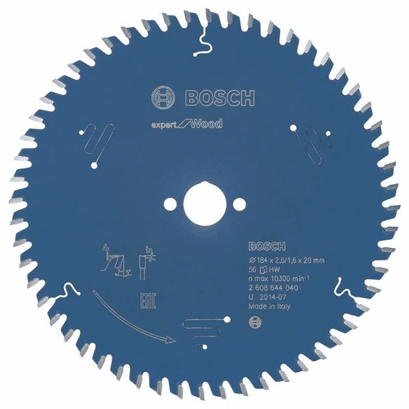 Bosch Kreissägeblatt Expert For Wood 184 X 20 X 2,6 Mm 56 2608644040 2 Bosch Kreissägeblatt Expert For Wood 184 X 20 X 2,6 Mm 56 2608644040 – Bild 2