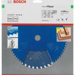 Bosch Kreissägeblatt Expert For Wood 190 X 30 X 2,6 Mm 40 2608644048