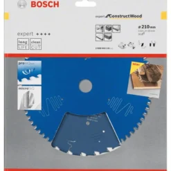 Bosch Kreissägeblatt Expert For Construct Wood 210 X 30 X 2,0 Mm 30 2608644141