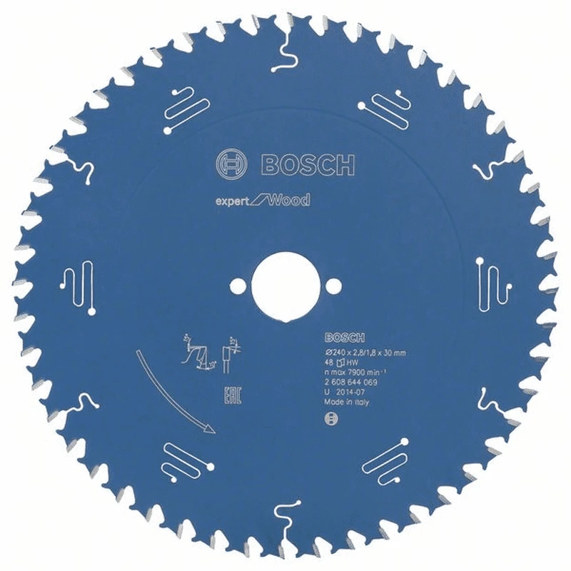 Bosch Kreissägeblatt Expert For Wood 240 X 30 X 2,8 Mm 48 2608644069 1 Bosch Kreissägeblatt Expert For Wood 240 X 30 X 2,8 Mm 48 2608644069