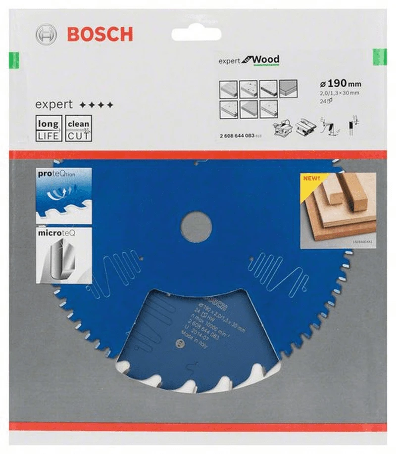 Bosch Kreissägeblatt Expert For Wood 190 X 30 X 2,0 Mm 24 2608644083 2 Bosch Kreissägeblatt Expert For Wood 190 X 30 X 2,0 Mm 24 2608644083 – Bild 2