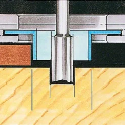 Bosch Kopierhülse Für Bosch-Oberfräsen Mit Schnellverschluss 17 Mm 2609200139 -Haus Griff Verkäufe IMG RD 9268 1658dcceb63dd69