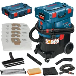 Bosch Nass Und Trockensauger GAS 35 L SFC+ 06019C3000 + L-BOXX + 5x Filter