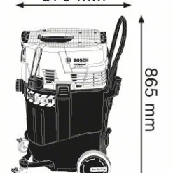 Bosch Nass Und Trockensauger GAS 55 M AFC 06019C3300 + Zubehör -Haus Griff Verkäufe gas55mafcprofessional 115556