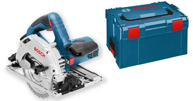 Bosch Handkreissäge GKS 55+ GCE Mit L-BOXX 0601682101 1 Bosch Handkreissäge GKS 55+ GCE Mit L-BOXX 0601682101