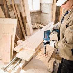 BOSCH Schlagbohrmaschine GSB 16 RE + Schnellspannbohrfutter Im Koffer -Haus Griff Verkäufe gsb16 schlangenbohrer 20mm 005981