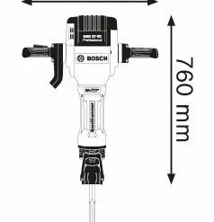 Bosch Abbruchhammer GSH 27 VC 061130A000 -Haus Griff Verkäufe gsh27vcprofessional 73156