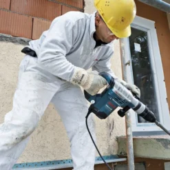 Bosch Schlaghammer Meißelhammer GSH 5 CE SDS-Max Handwerkerkoffer 0611321000 -Haus Griff Verkäufe gsh5aw betonsanierung 002189