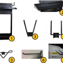 WorkStation Gerüst Für Industriesauger Sauger FLEX VCE 33 44 L M AC MC -Haus Griff Verkäufe mirka workstation Hakenuebersicht