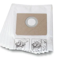 FEIN Vliesfiltersack 25L Für Dustex 25 L & Turbo I 5 Stück 31345061010