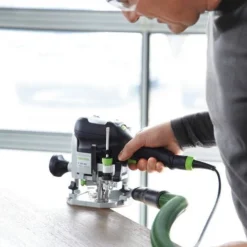 Festool Oberfräse OF 1010 EBQ Set + Box-OF-S 8/10x HW + Systainer + FS 574384 -Haus Griff Verkäufe zoom fr of1010 574234 a 34d