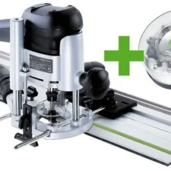 Festool Oberfräse OF 1010 EBQ Set + Box-OF-S 8/10x HW + Systainer + FS 574384 -Haus Griff Verkäufe zoom fr of1010 574315 p 01a